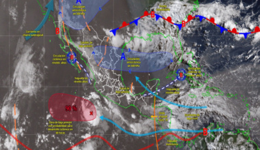Lluvias y tormentas aisladas continuarán en diversas regiones de Oaxaca