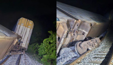 Registra percance ferroviario tren de carga del Corredor Interoceánico en Línea Z
