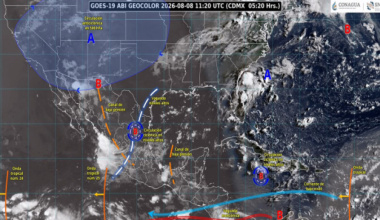 Este sábado pronostican lluvias y bochorno en diversas regiones de Oaxaca