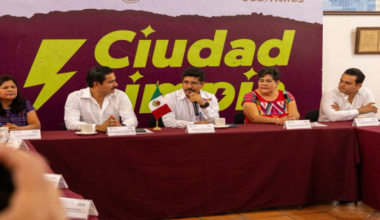 Realiza presidente de la Suprema Corte de Justicia de la Nación histórica visita al Palacio Municipal de Oaxaca de Juárez