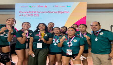 CECyTE Oaxaca obtiene ocho medallas en el Encuentro Nacional Deportivo 2026