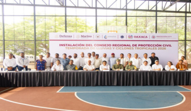 En el Istmo de Tehuantepec, instala Gobierno de Oaxaca Consejo Regional de Protección Civil