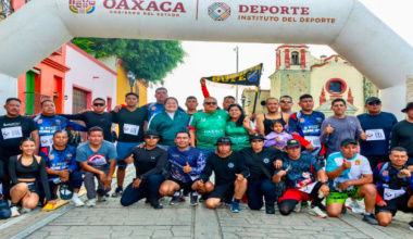 Conmemoran 15 años del GUFE con carrera atlética en Oaxaca de Juárez