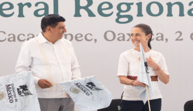 Encabezan Sheinbaum y Jara inicio de construcción del Hospital General Regional del IMSS en Ciudad Salud