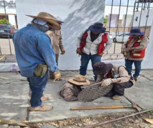 Rehabilitan Ceabien y Soapa red de drenaje sanitario en calzada Niños Héroes de Chapultepec, en la capital