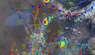 Onda tropical número 9 mantendrá lluvias y tormentas en gran parte de Oaxaca