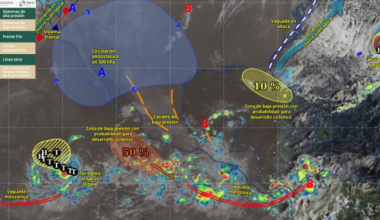 Continuará tiempo inestable y lluvias en Oaxaca este jueves
