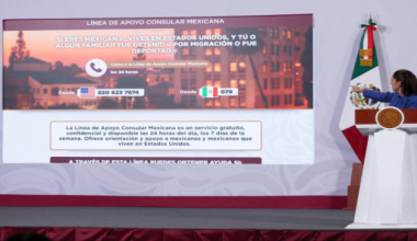 Estamos fortaleciendo los consulados de México en EU: presidenta Claudia Sheinbaum; SRE ha invertido más de 31 mdp para atender a 2 mil 334 mexicanos