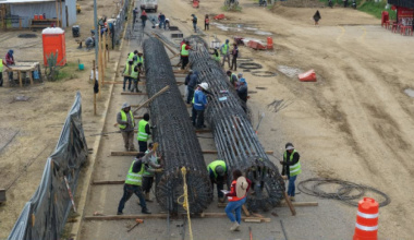 Avanza cimentación profunda del Paso a Desnivel Monumento a Juárez en Viguera