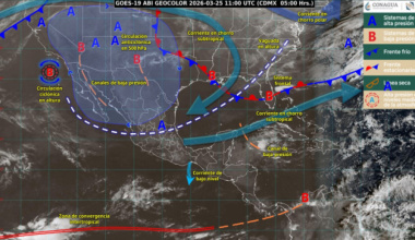 Este miércoles persistirán condiciones de inestabilidad atmosférica en Oaxaca: Protección Civil