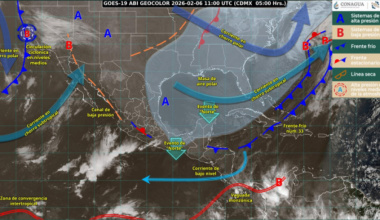 Frente frío número 33 mantendrá vientos intensos y temperaturas bajas en gran parte de Oaxaca