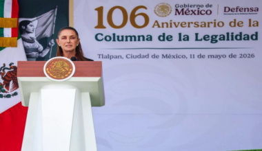 La soberanía no se negocia, la independencia se defiende todos los días; la relación de las naciones se construye desde el respeto, nunca desde la imposición: presidenta Claudia Sheinbaum en 106 aniversario de la Columna de la Legalidad