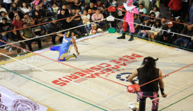 Oaxaca de Juárez celebra el Día Nacional de la Lucha Libre con función en el Palacio Municipal