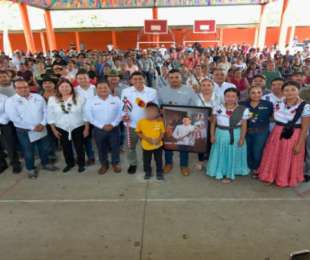 Con Trabajo que Transforma tu Municipio, Salomón Jara impulsa el desarrollo de Santiago Minas