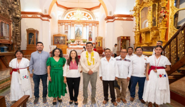 Fortalece Gobierno de Oaxaca educación y patrimonio cultural en San Melchor Betaza