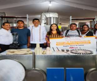 Fortalece DIF Oaxaca cocinas comunitarias con la entrega de 200 equipamientos de Utensilios Cocina Saludable