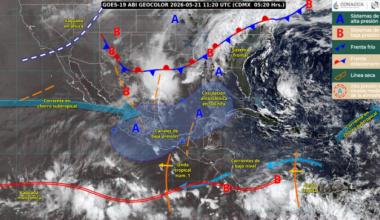 Se pronostican lluvias, chubascos y tormentas aisladas en regiones montañosas de Oaxaca