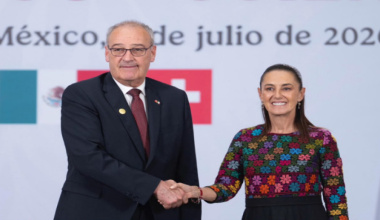 Vamos a seguir ampliando y diversificando nuestras relaciones: presidenta Claudia Sheinbaum tras reunión con el presidente de la Confederación Suiza, Guy Parmelin