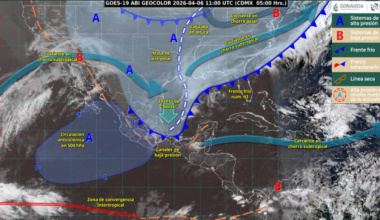 Se prevén tormentas, granizo y vientos intensos en diversas regiones de Oaxaca