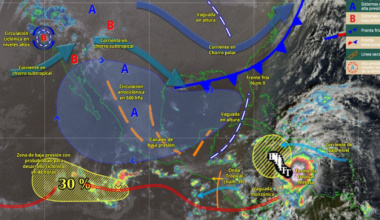 Pronostican tormentas en Oaxaca durante la noche de este miércoles