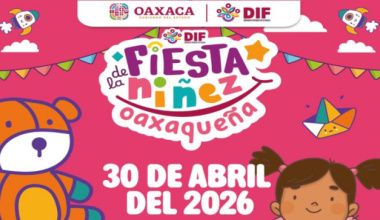 Fortalece DIF Oaxaca acciones de inclusión en la Fiesta de la Niñez