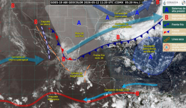 Prevén tormentas de corta duración con posible caída de granizo en Oaxaca