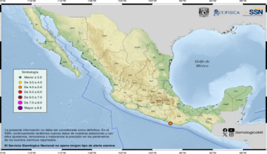 Reporta Sismológico Nacional 39 réplicas tras sismo de magnitud 7.4 en Chiapas