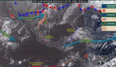 Lluvias aisladas, granizo y altas temperaturas marcarán el clima en Oaxaca este viernes