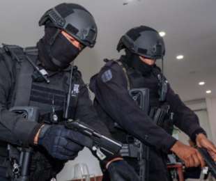 Refuerza Gabinete de Seguridad presencia interinstitucional con revista extraordinaria y retiro de armamento a policía de Juchitán