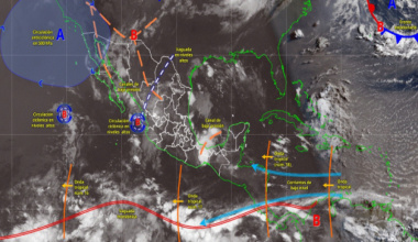 Inestabilidad atmosférica favorecerá lluvias intensas durante este fin de semana en Oaxaca