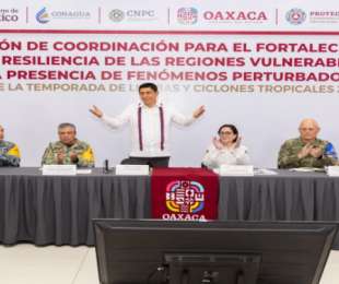 Oaxaca primer estado del país en instalar Puesto de Mando Unificado para atender lluvias