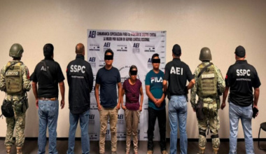 Trabajos de inteligencia conjunta entre FGEO y SSPC Federal permiten desarticular punto de venta de drogas en Ixtlán; hay tres detenidos